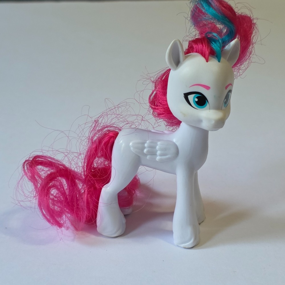 My Little Pony Zipp Storm G5 MLP Figure White & Pink 3" tall 2021 Hasbro